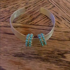 Sterling silver earrings and bracelet